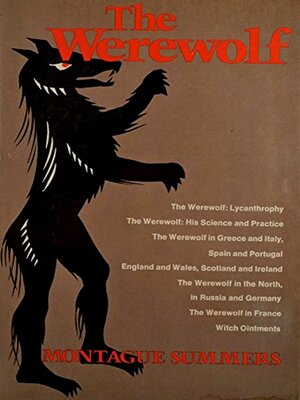cover image of The Werewolf in Lore and Legend